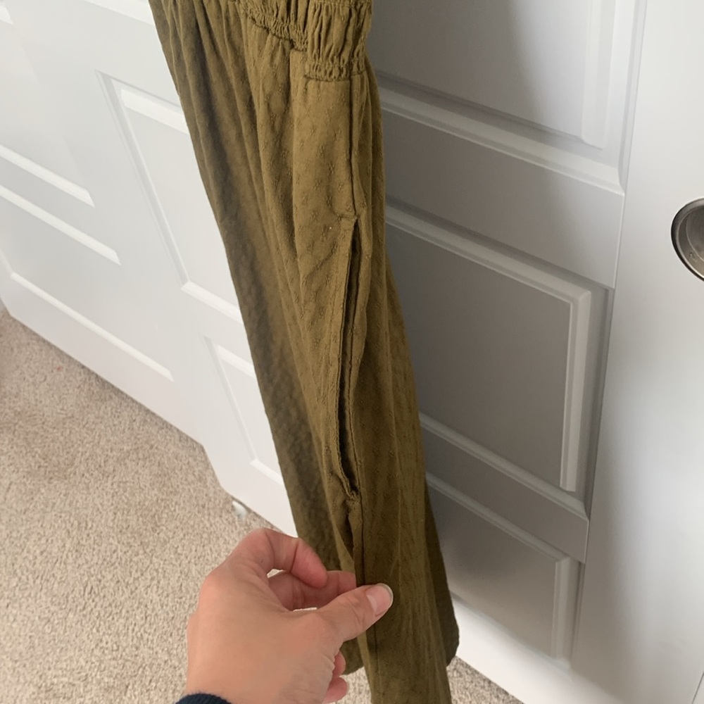 Universal Thread Olive Green Flutter Dress - Picture 9 of 11